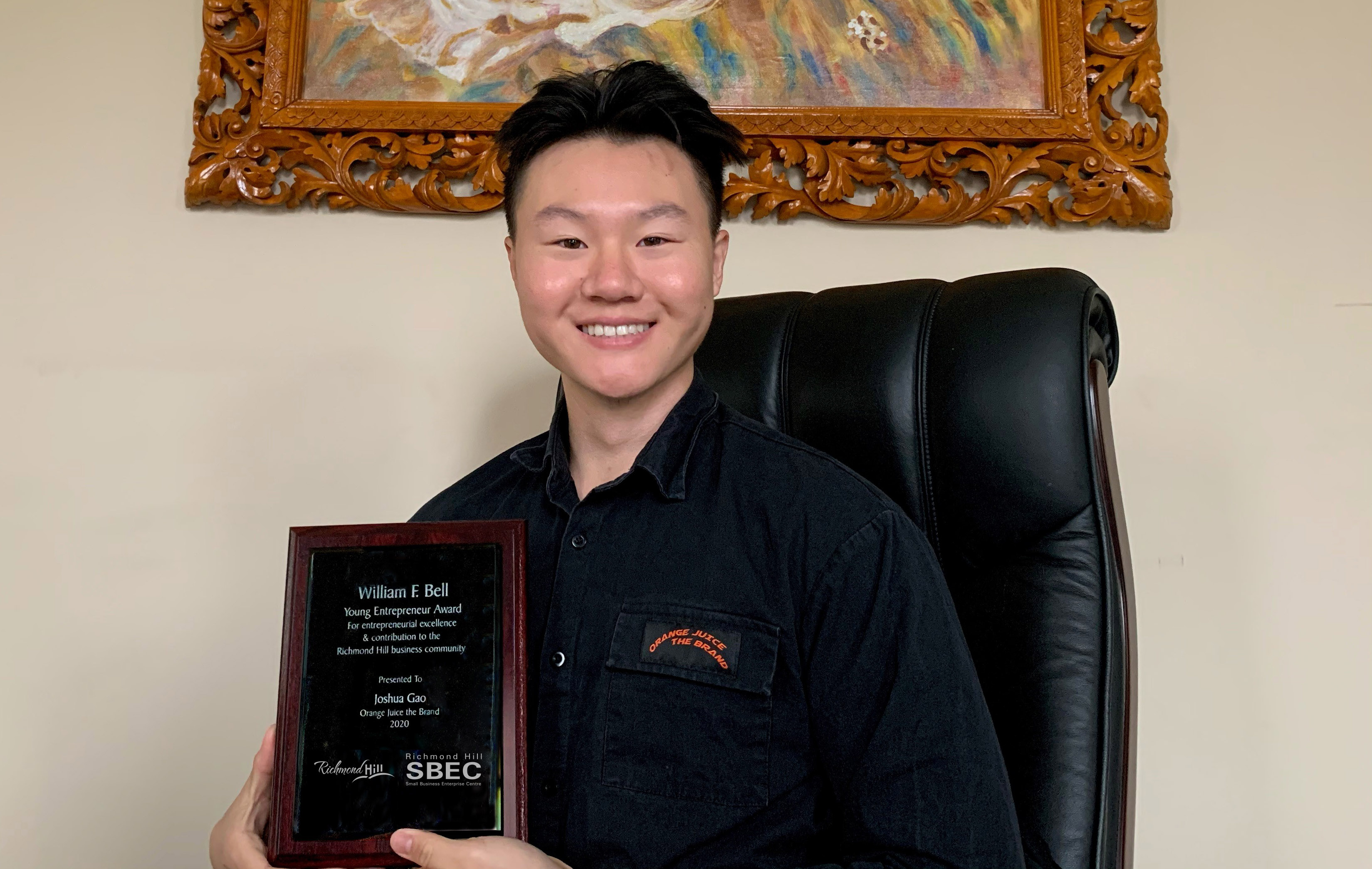 Joshua-Gao-2020-Richmond-Hill-Young-Entrepreneur