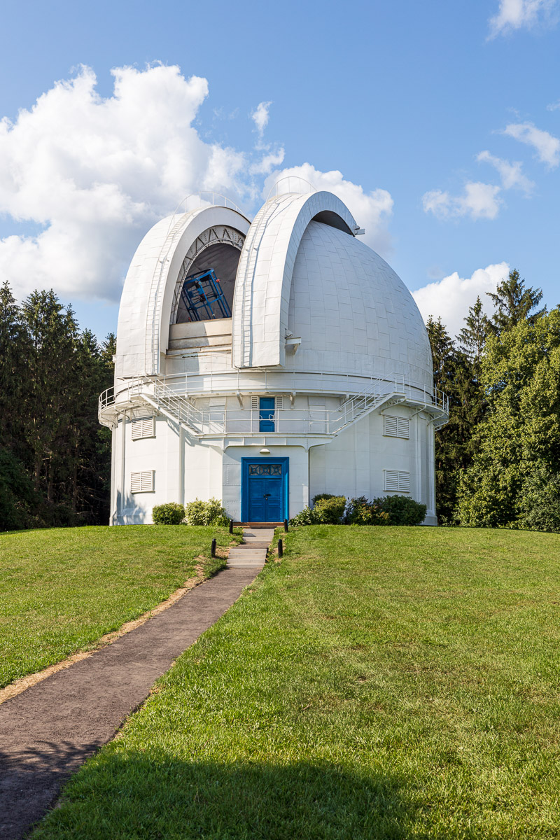 RHDDO dome while opening