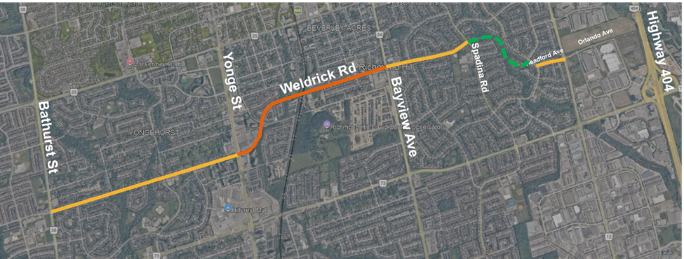 Weldrick study area map