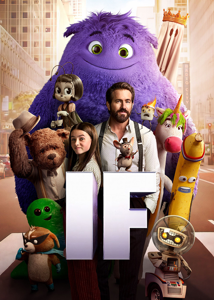 movie poster for IF 