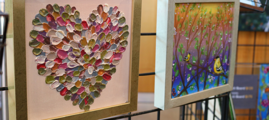 image of artwork on display image of artwork on display